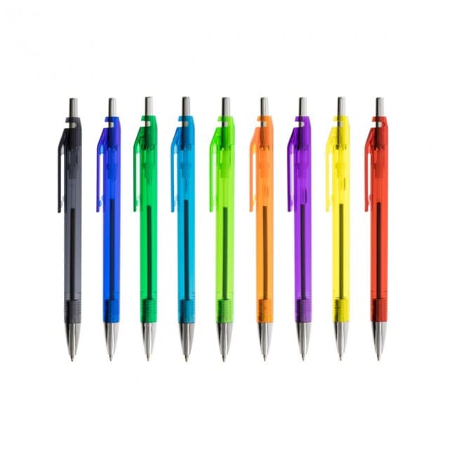 Custom Printed Frosty Coloured Ballpen - Image 10