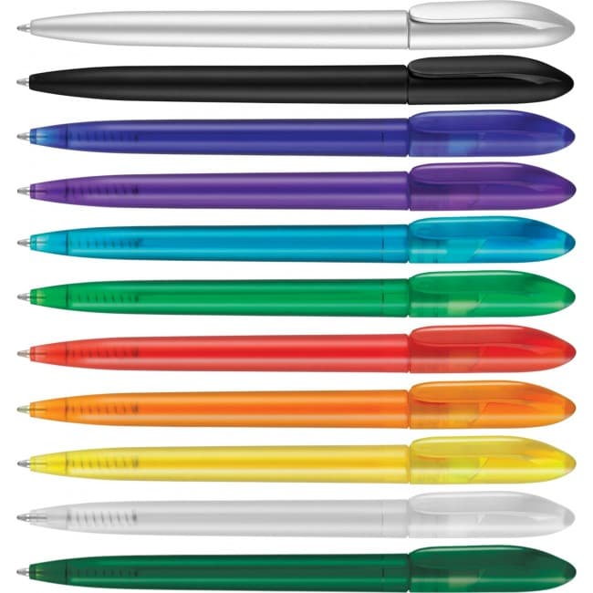 Custom Printed Supersaver Twist Frost Ballpen