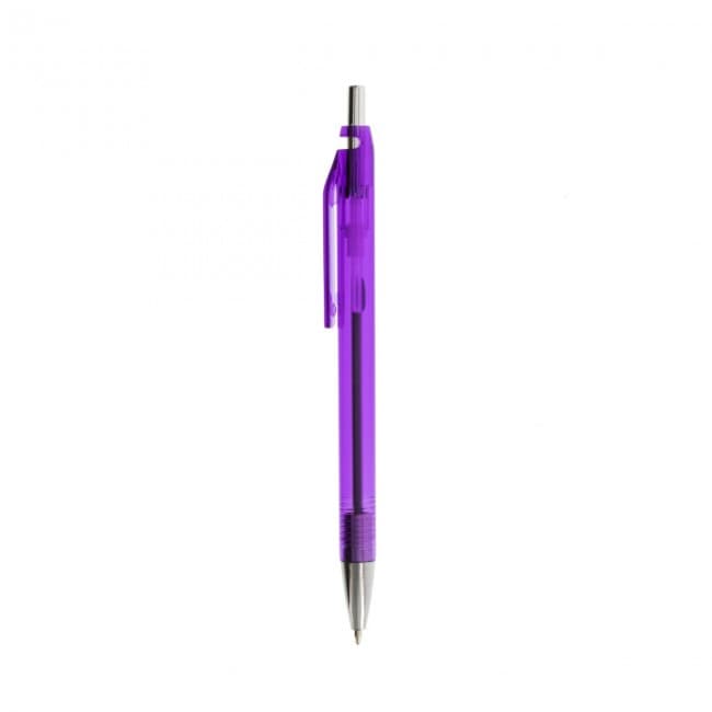 Custom Printed Frosty Coloured Ballpen - Image 2