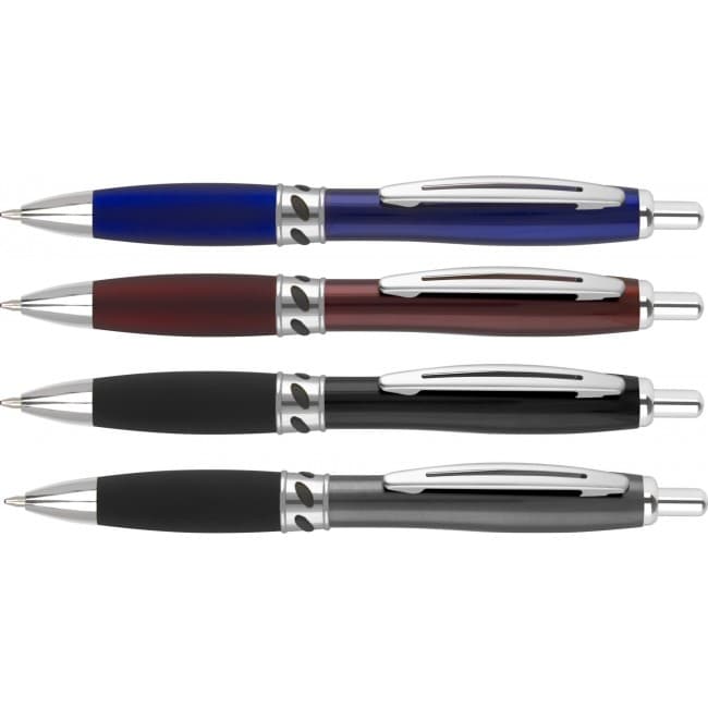 Custom Printed Contour Deco Argent Ballpen