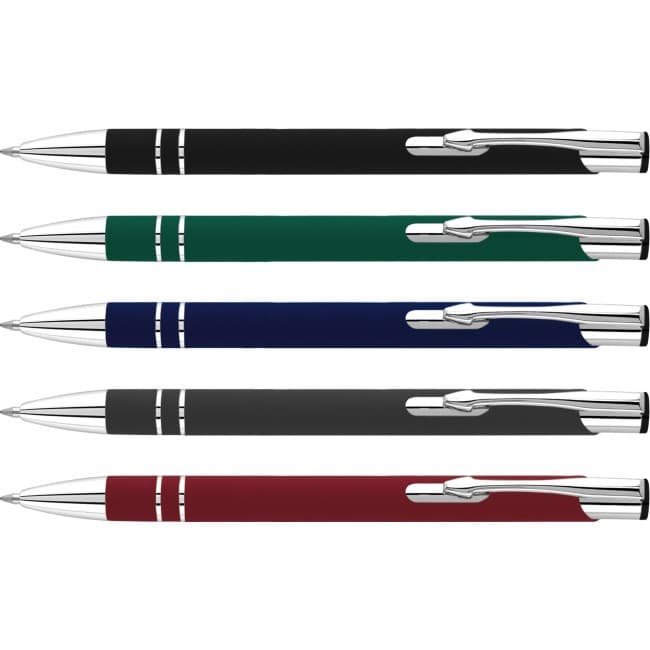 Custom Printed Electra DK Soft Ballpen (Line Colour Print)