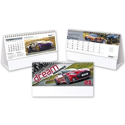 Custom Printed Dream Machines Desk Calendar