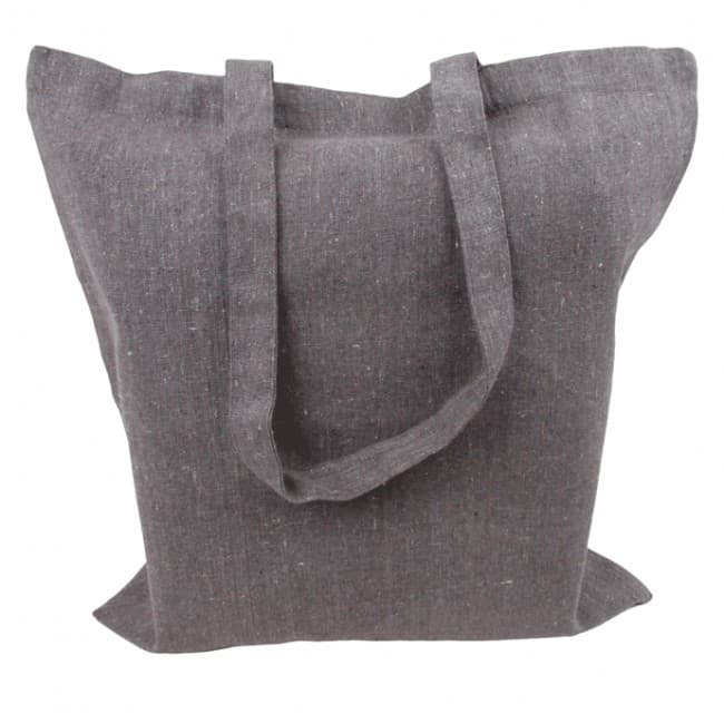 Custom Printed Grey - Natural form 6oz Canvas Bag