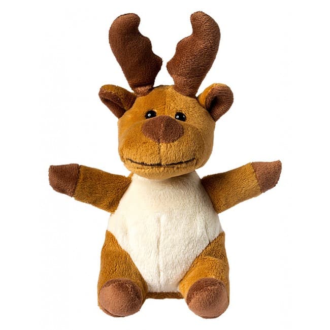 Custom Printed plush moose Oke