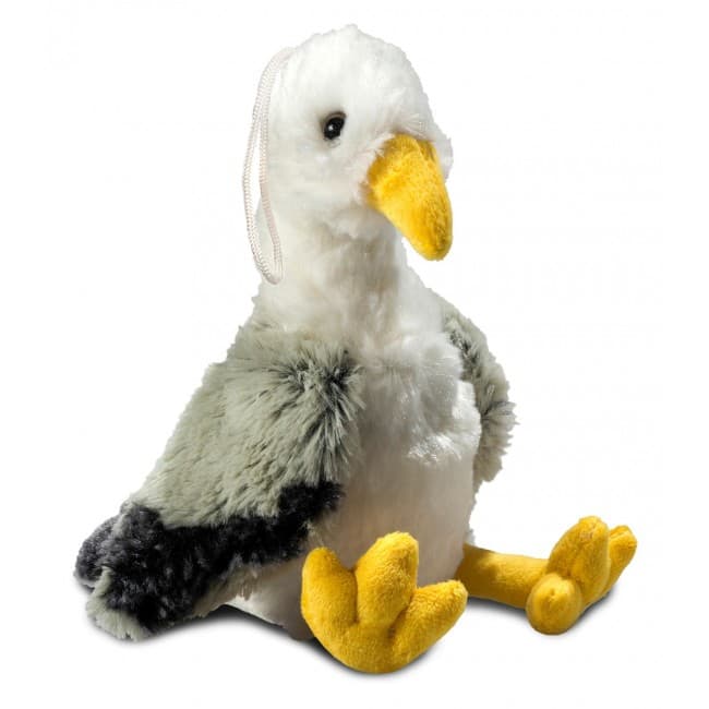 Custom Printed Plush seagulll Jonathan