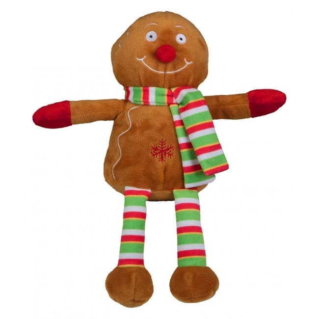 Custom Printed plush gingerbread man