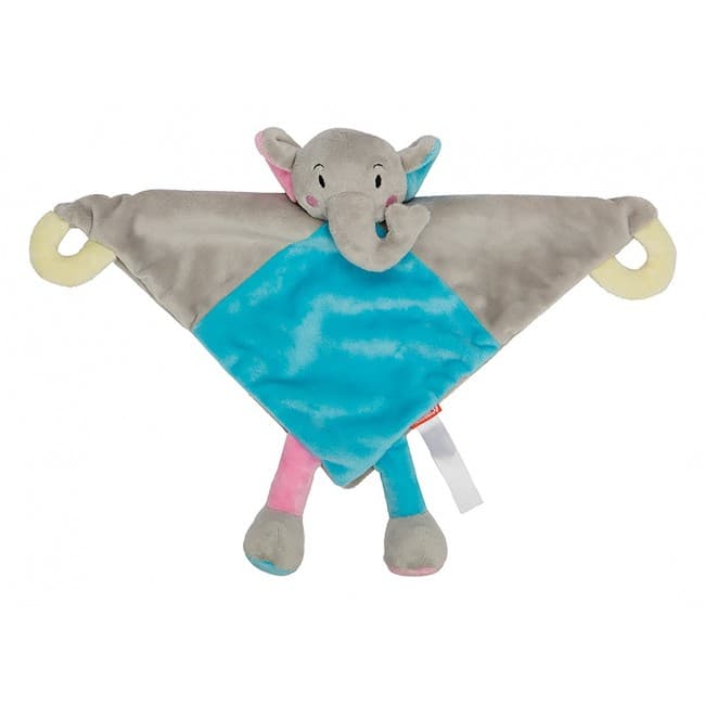 Custom Printed cuddle blanket elephant