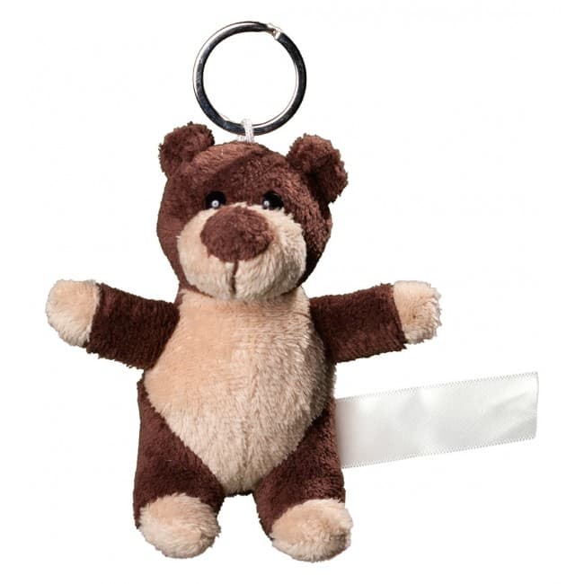 Custom Printed Keychain bear