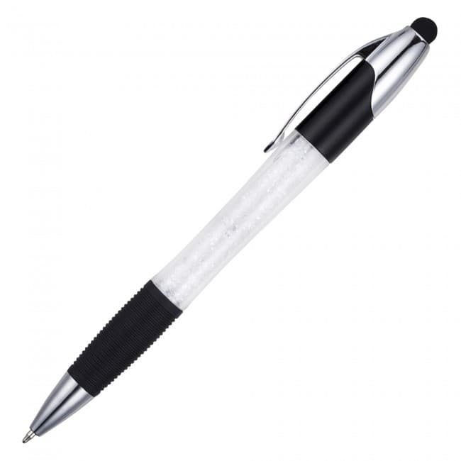 Custom Printed Crystal Glow Multifunction Pen