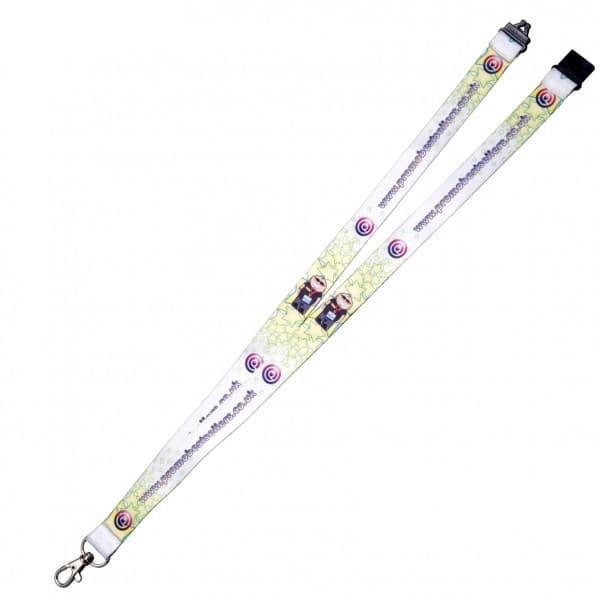 Custom Printed 10mm Dye Sublimation Print Lanyard