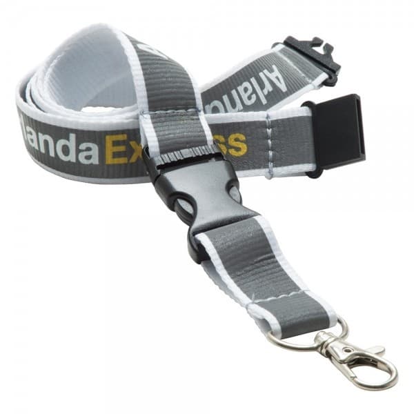 Custom Printed 25mm Reflective Lanyard