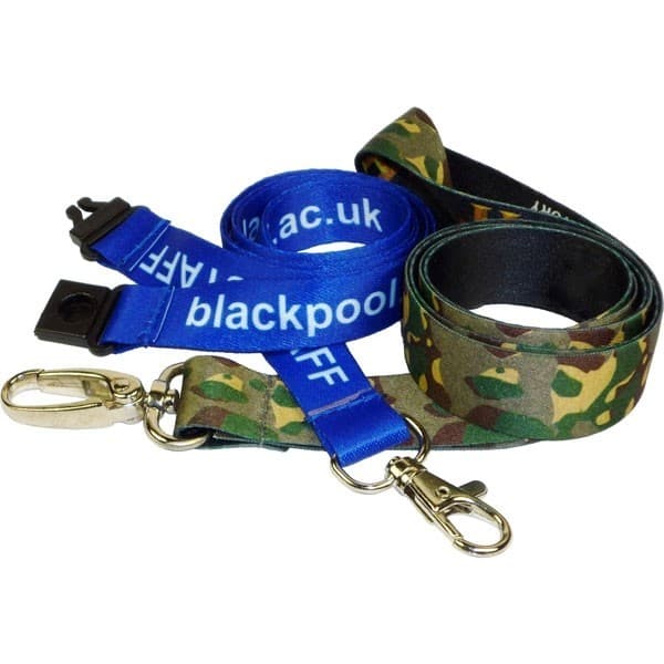 Custom Printed 25mm Recycled PET Dye Sub Lanyard