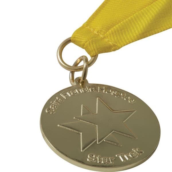 Branded Stamped Iron Medal 40mm