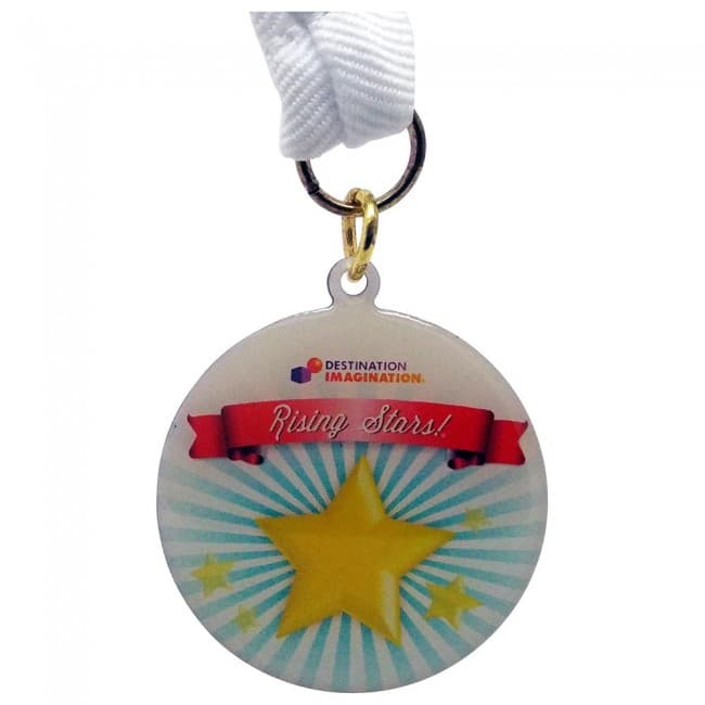 Branded 35mm Medal Printed Full Colour 1.2mm