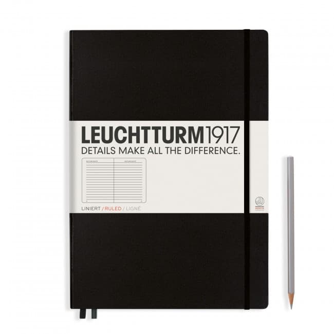 Custom Printed Leuchtturm Hardcover Master Classic A4+ Notebook - Image 1