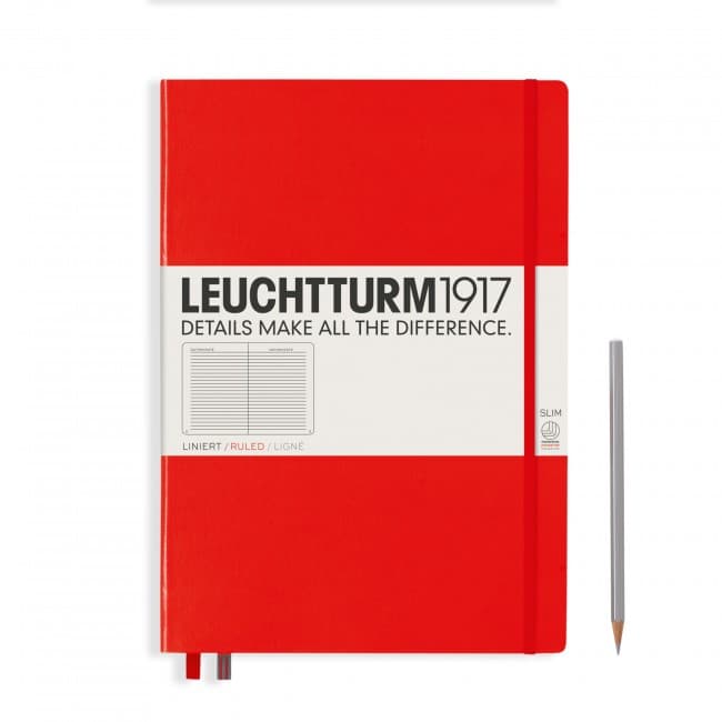 Custom Printed Leuchtturm Hardcover Master Slim A4+ Notebook - Image 1