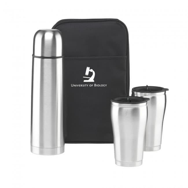 Custom Printed ThermoBag thermo bottle & cups