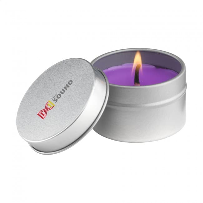 Custom Printed CandleTin fragrance candle