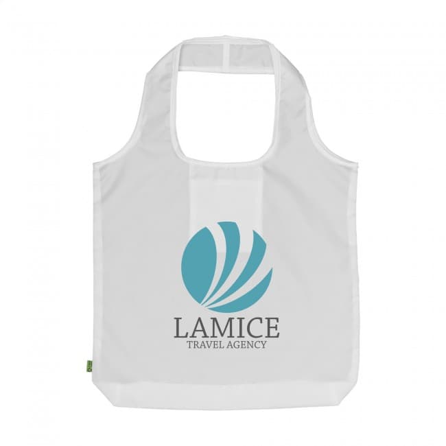 Custom Printed RPET Shopper foldable shopping bag