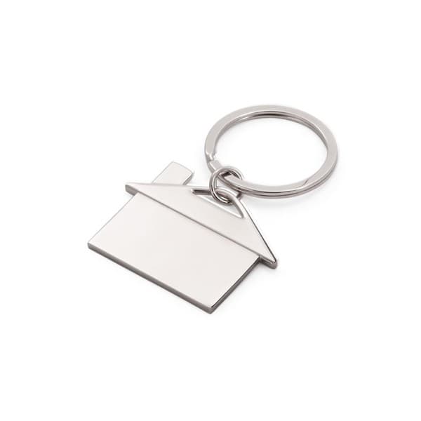 Custom Printed Metal House Keyring