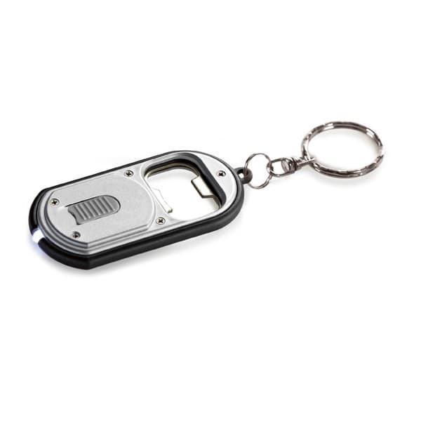 Custom Printed LED & Bottle Opener Keyring