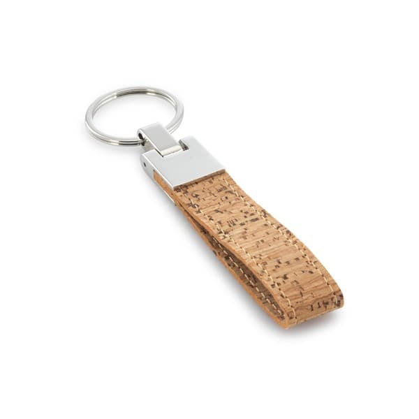 Custom Printed Cork Keyring