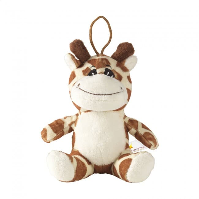 Custom Printed Animal Friend Giraffe cuddle