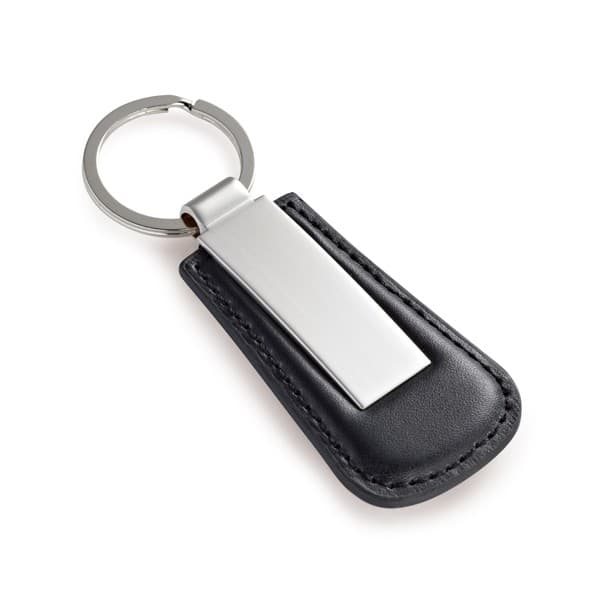 Custom Printed Leather Metal Keyring