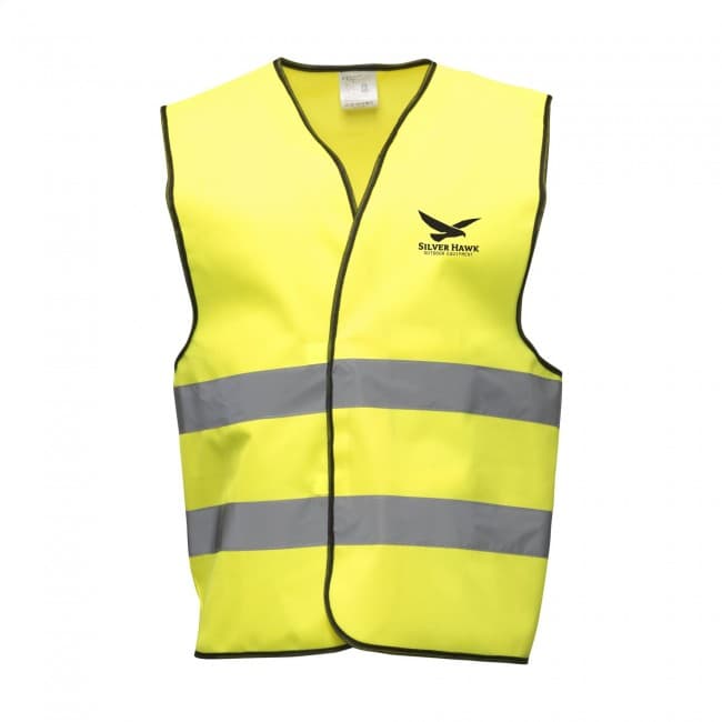 Branded SafetyFirst safety vest