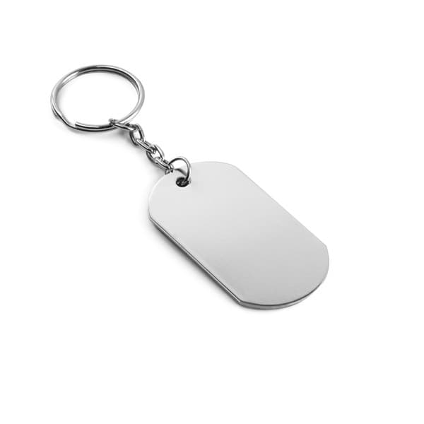 Custom Printed Aluminium Keyring