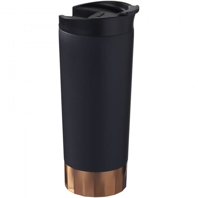 Custom Printed Peeta 500 ml copper vacuum insulated tumbler - Image 1