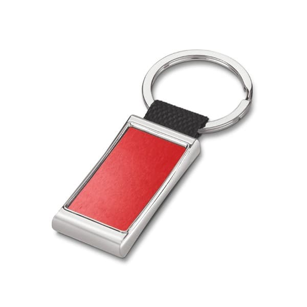 Custom Printed Metal & Webbing Keyring