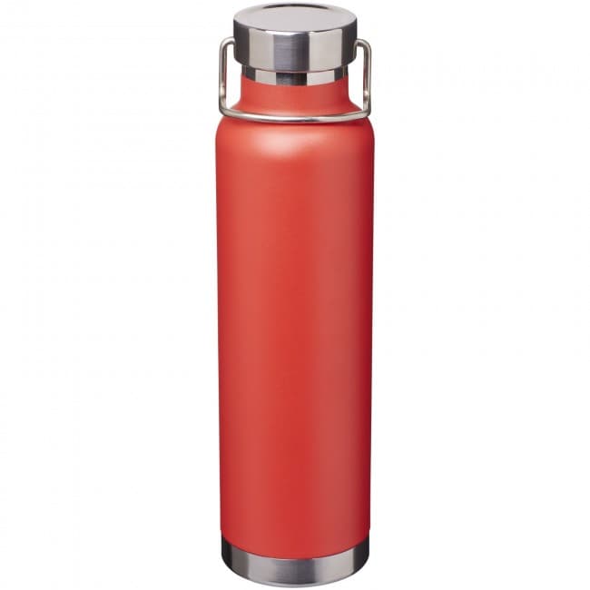 Custom Printed Thor 650 ml copper vacuum insulated sport bottle - Image 2