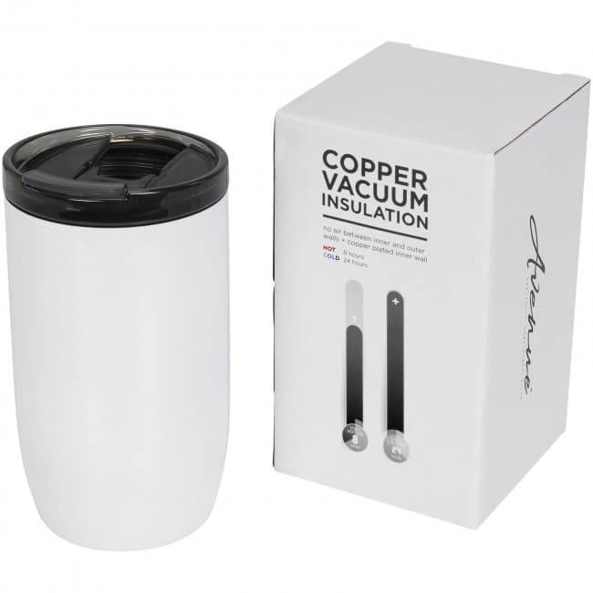 Custom Printed Lagom 380 ml copper vacuum insulated tumbler - Image 3