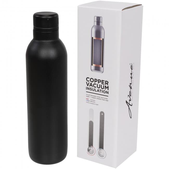 Custom Printed Thor 510 ml copper vacuum insulated sport bottle - Image 7