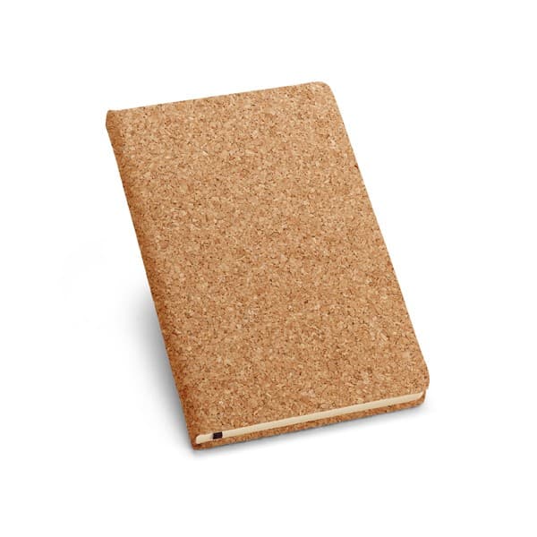 Custom Printed Adams A5 Cork Notebook With Plain Sheets