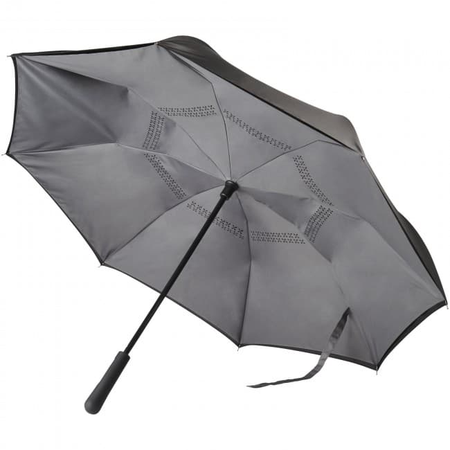 Custom Printed Lima 23'' reversible umbrella - Image 1