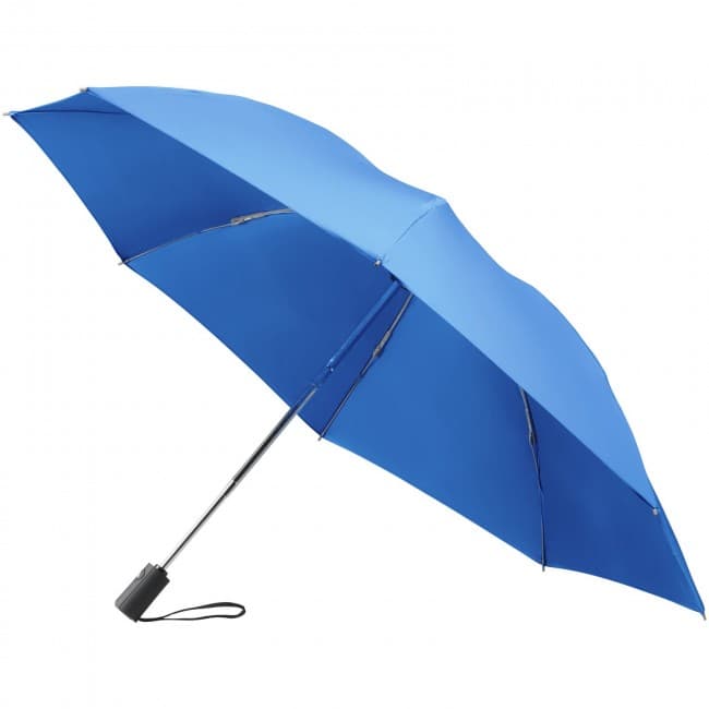 Custom Printed 23'' 3-section auto open reversible umbrella - Image 1