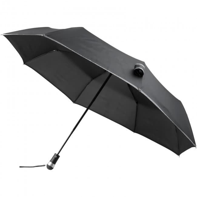 Custom Printed Luminous 27'' LED auto open/close umbrella