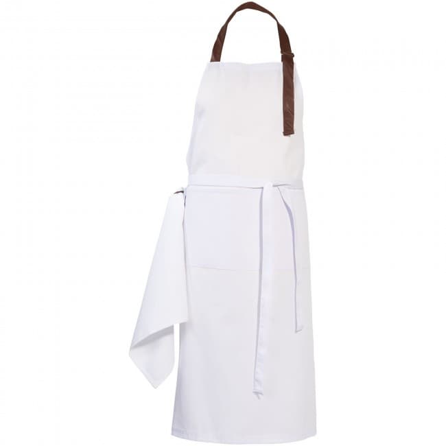 Custom Printed Longwood apron with adjustable neck strap