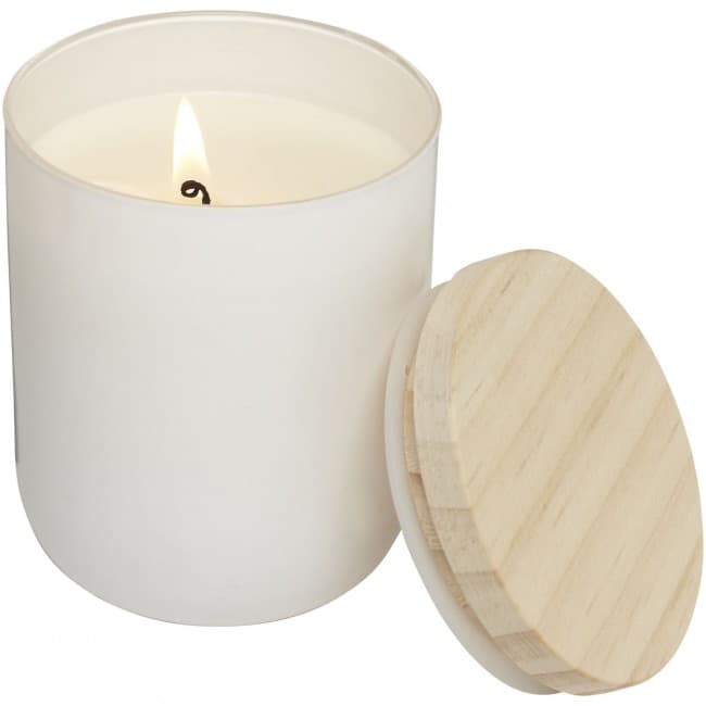 Custom Printed Lani candle with wooden lid - Image 2