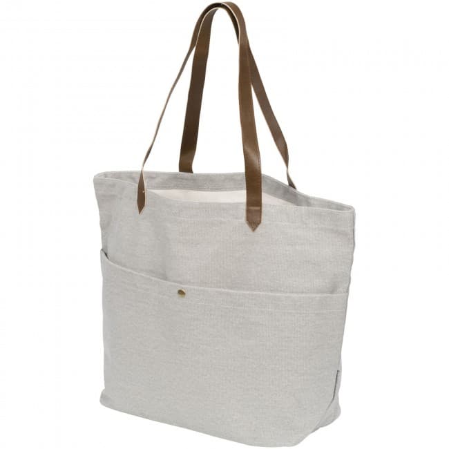 Custom Printed Harper cotton canvas book tote bag