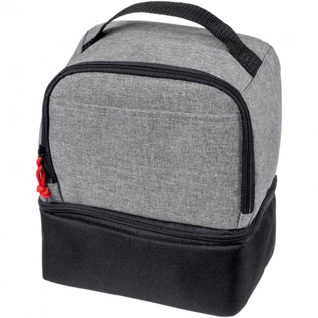 Custom Printed Dual cube lunch cooler bag