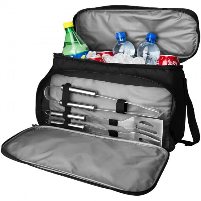 Custom Printed Dox 3-piece bbq set with cooler bag