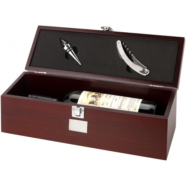 Custom Printed Executive 2-piece wine box set