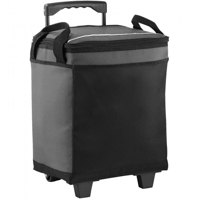 Custom Printed Roller 32-can cooler bag with wheels - Image 1