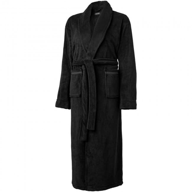 Branded Barlett men's bathrobe