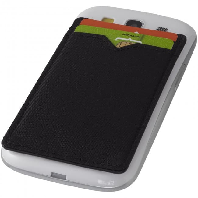 Custom Printed Eye dual pocket RFID smartphone wallet - Image 4