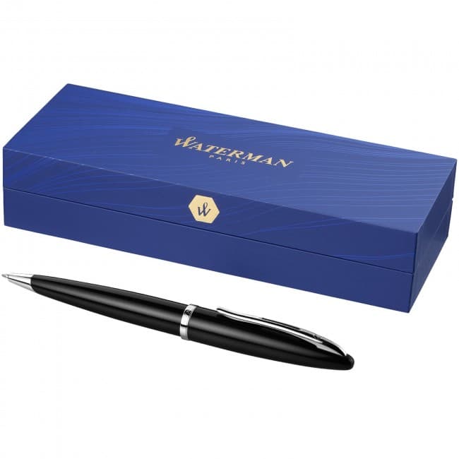 Custom Printed Carène ballpoint pen with lacquered barrel