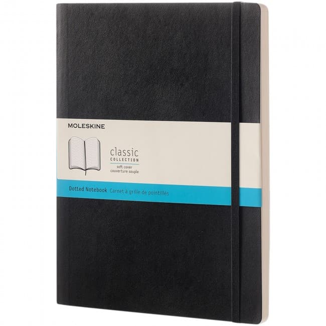 Custom Printed Classic XL soft cover notebook - dotted - Image 3